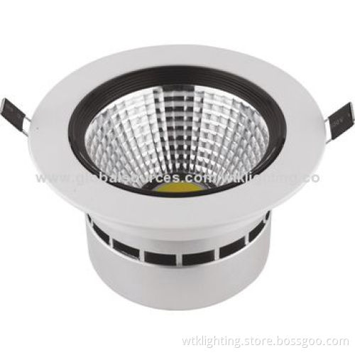LED 3-12W COB Downlight, Non-dimmable or Dimmable, 110lm/W Luminous Efficacy, CE-certified
